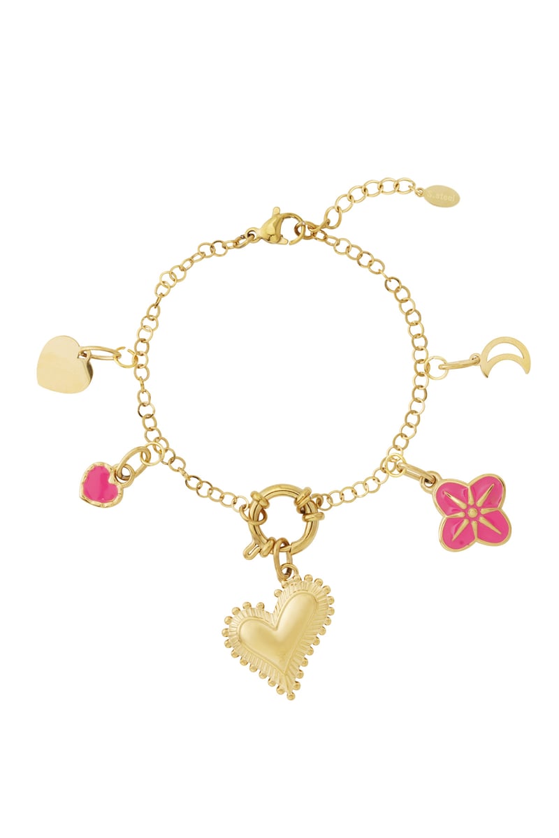 Chunky Heart Armband