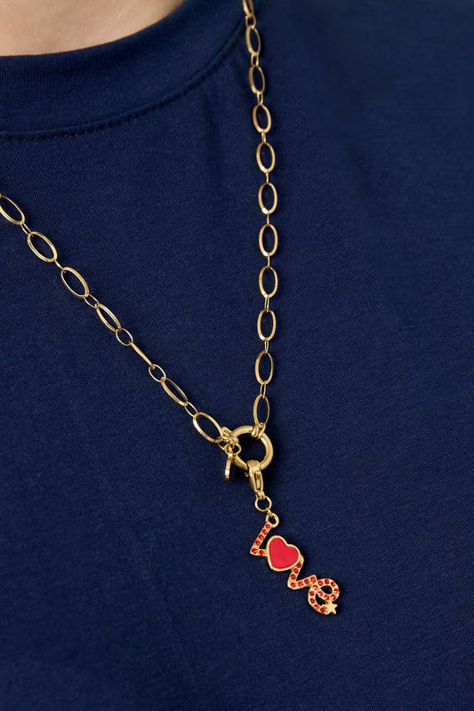 Love Bedel – 14K Verguld RVS