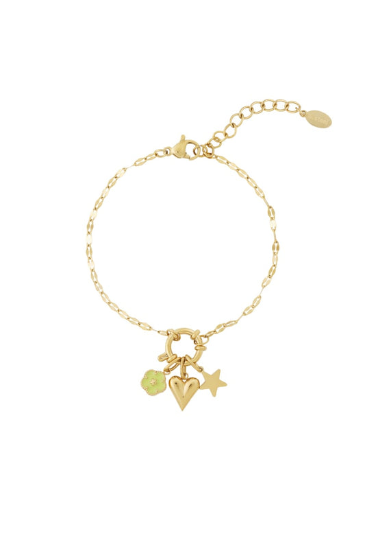 Detailled Flower Armband