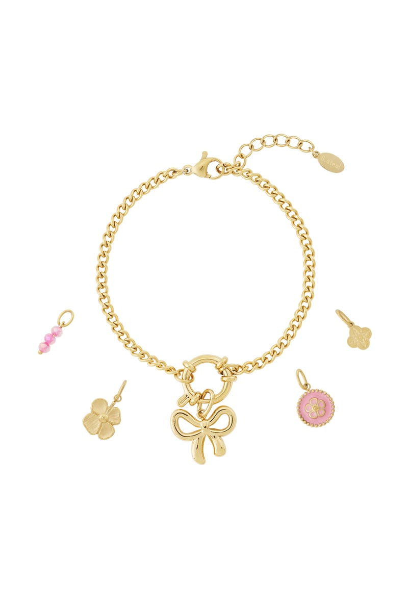 Gouden Cute Bow Armband