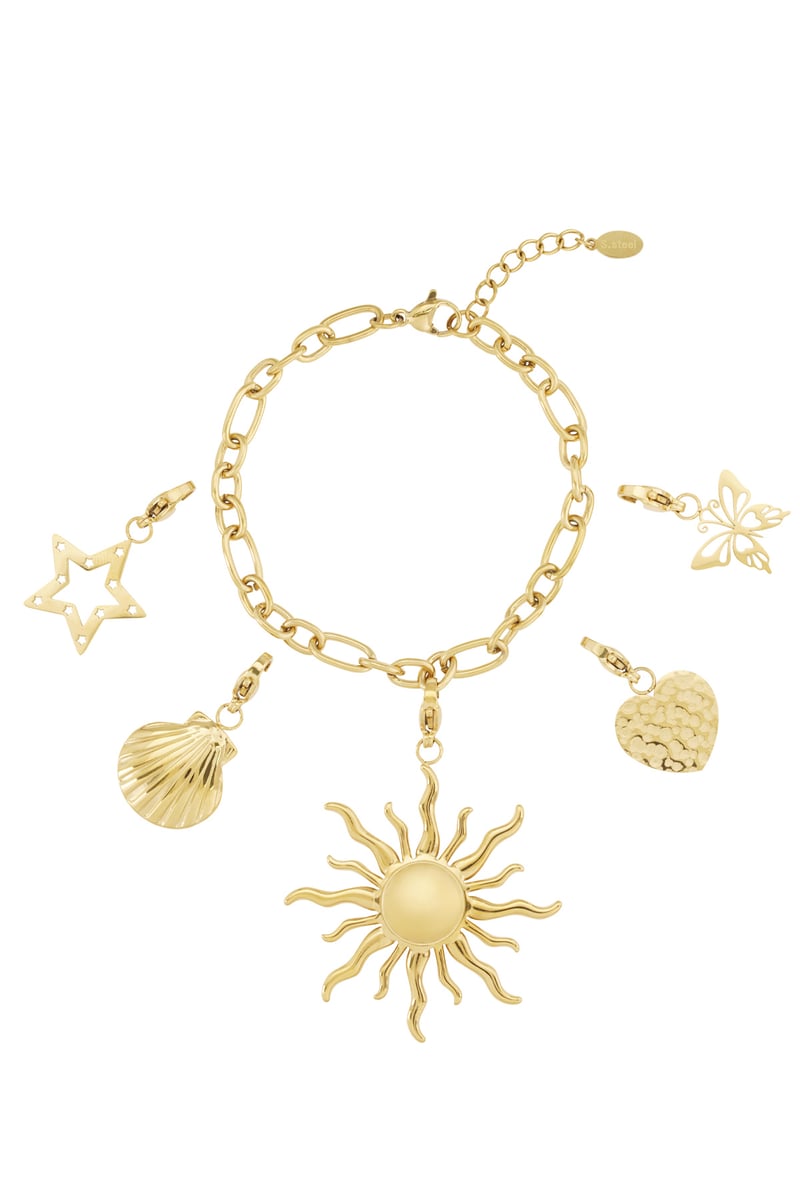 Gouden Sunny Armband