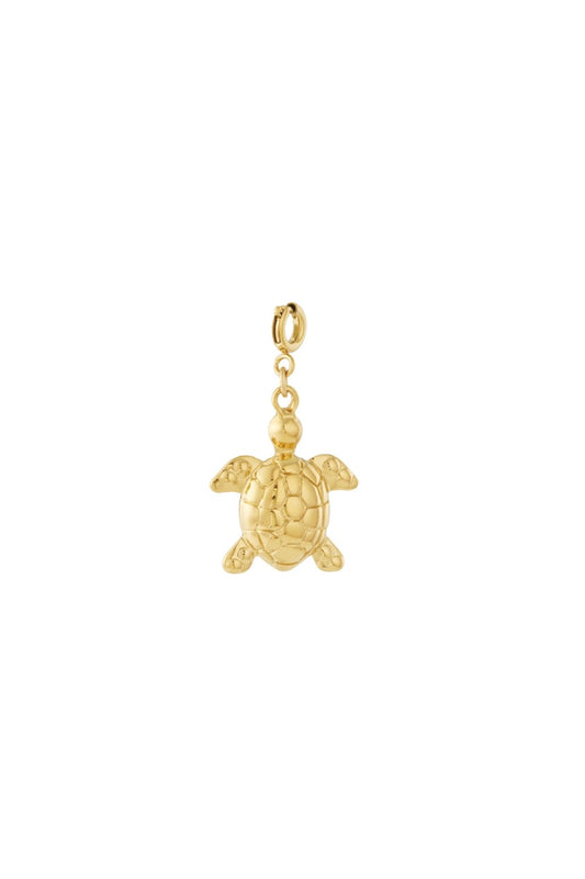 Schildpad Bedel – 14K Verguld RVS Sieraad Bedel