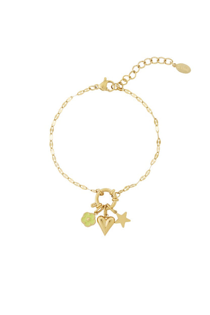 Detailled Flower Armband