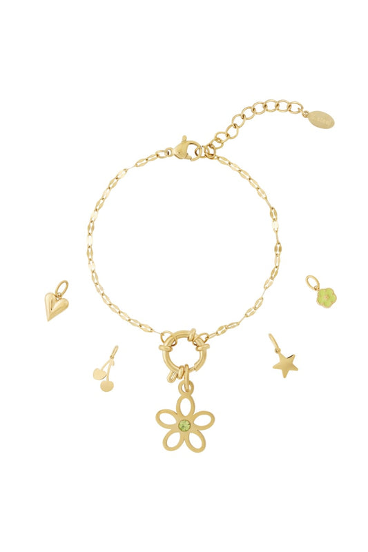 Detailled Flower Armband