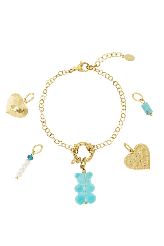Gouden Gummy Bear Armband