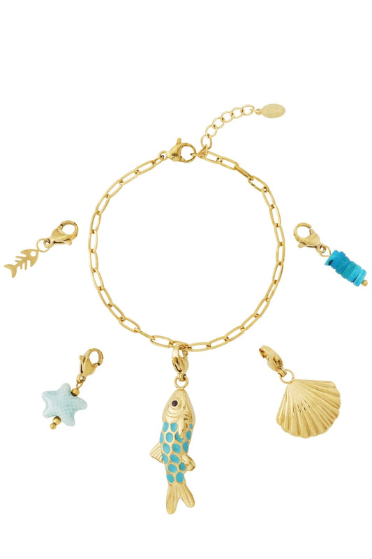 Gouden Ocean Armband